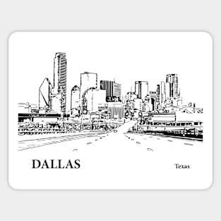 Dallas Texas Sticker